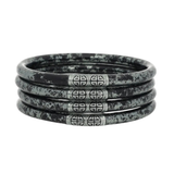 BuDha Girl,KOI Shadow All Weather Bangles Set/4