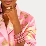 BuDha Girl,KOI Rose All Weather Bangles Set/4