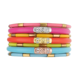 BuDha Girl, The Cabana Crush Stack of 7