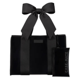 CASE-MATE Midnight Black Bow Jelly Tote Bag