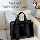 CASE-MATE Midnight Black Jelly Tote Bag