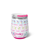 Swig “Mahjong” 12oz Stemless Wine Cup