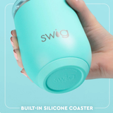 Swig “Mahjong” 12oz Stemless Wine Cup