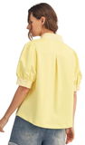 Jodifl Striped Contrast Top, Assorted Colors
