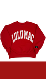LULU MAC Sweatshirt ‘Puff Red / White’