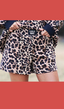 LULU MAC Leopard Waffle Short