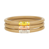 BuDha Girl, Three Kings AW Bangles Set/3 in Sand