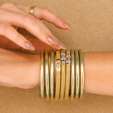 BuDha Girl, Three Kings AW Bangles Set/3 in Sand