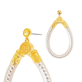 BuDhaGirl, Silver BiBi All Weather Earrings