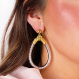 BuDhaGirl, Silver BiBi All Weather Earrings