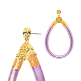 BuDhaGirl, Lila, All Weather Earrings