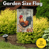 ‘Welcome to Our Coop’ Decorative Flag