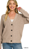 Zenana Sweater Cardigan, Assorted Colors