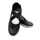 Ilse Jacobsen Tulip3466 Ballerina in Black Sparkle