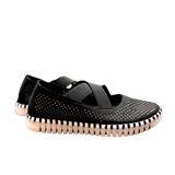 Ilse Jacobsen Tulip3466 Ballerina in Black Sparkle