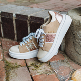 YELLOW BOX ‘Elvera’ Platform Sneakers, Sand