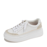 YELLOW BOX ‘Eloise’ Platform Sneakers, White