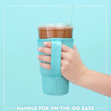 Swig “Mardi Gras Bows” Large Iced Cup Coolie