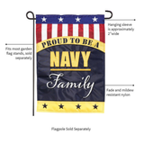 ‘Navy Family’ Decorative Flag