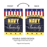 ‘Navy Family’ Decorative Flag