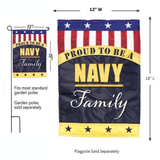 ‘Navy Family’ Decorative Flag