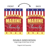 ‘Marine Family’ Decorative Flag