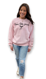 Love Like Jesus Bow Sweatshirt