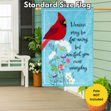 ‘Cardinal Memorial’ Decorative Flag