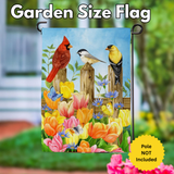 ‘Spring Fence Friends’ Decorative Flag