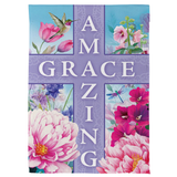 ‘Amazing Grace Cross’ Decorative Flag