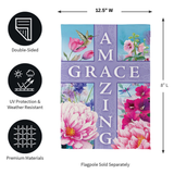 ‘Amazing Grace Cross’ Decorative Flag