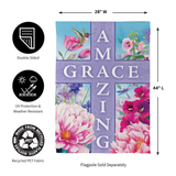 ‘Amazing Grace Cross’ Decorative Flag