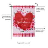 ‘Happy Galentine’s Day’ Decorative Flag