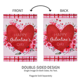 ‘Happy Galentine’s Day’ Decorative Flag