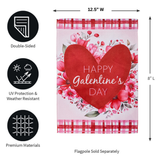 ‘Happy Galentine’s Day’ Decorative Flag