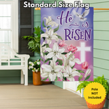 ‘He is Risen Easter Dove’ Decorative Flag