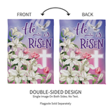 ‘He is Risen Easter Dove’ Decorative Flag