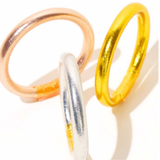 BuDha Girl, Gold Tzubbie All Weather Bangle, Serenity Prayer