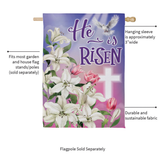 ‘He is Risen Easter Dove’ Decorative Flag