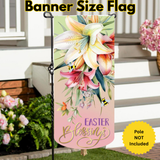 ‘Lily Blessings’ Decorative Banner Flag