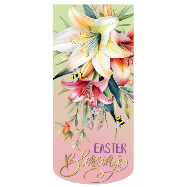 flag lily flower Lily Blessings' Decorative Banner Flag – MeLinda's Fine Gifts