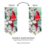‘Cardinal & Dogwoods’ Decorative Banner Flag