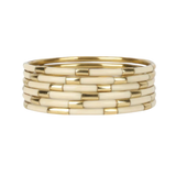 BuDha Girl, Ivory Veda Bangles, Set of 6