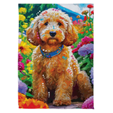‘Painted Doodle’ Decorative Flag