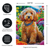 ‘Painted Doodle’ Decorative Flag