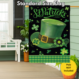 ‘St. Patrick’s Day Hat’ Decorative Flag