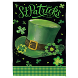 ‘St. Patrick’s Day Hat’ Decorative Flag