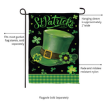 ‘St. Patrick’s Day Hat’ Decorative Flag