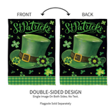 ‘St. Patrick’s Day Hat’ Decorative Flag