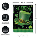 ‘St. Patrick’s Day Hat’ Decorative Flag